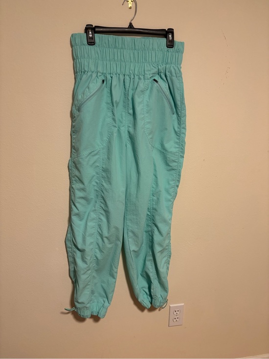 Zenana Outfitters Pants - Zenana Outfitters Teal Nylon Joggers